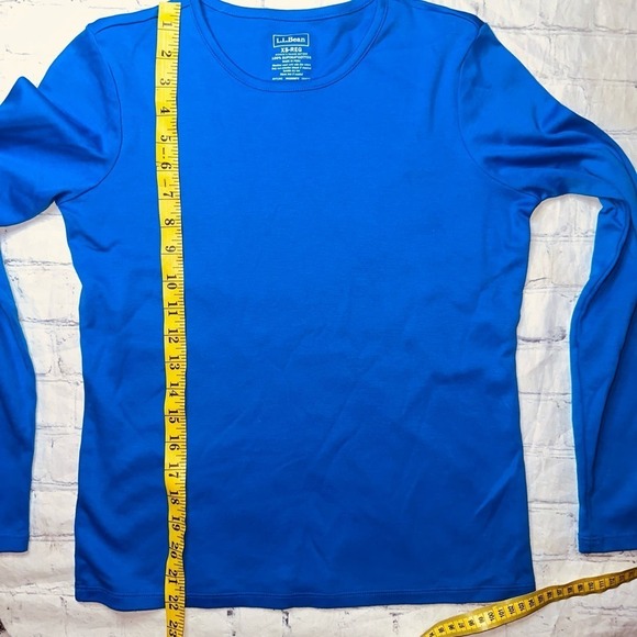 NWOT Women’s XSmall LL Bean LS Supima Cotton Shirt - Picture 4 of 4